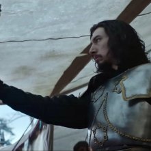 The Last Duel: Adam Driver durante una scena