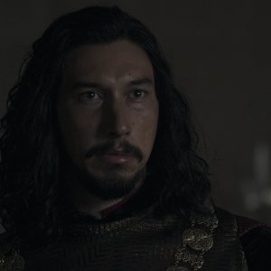 The Last Duel: Adam Driver in una scena del film
