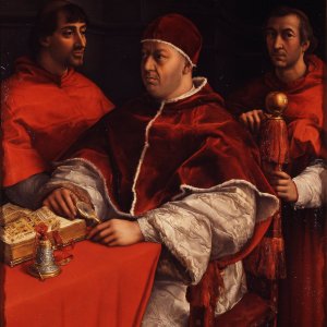 Raffaello - Alle scuderie del Quirinale: uno dei dipinti mostrato nel documentario