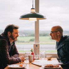 Supernova: Stanley Tucci e Colin Firth in un momento del film