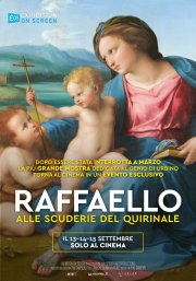 Locandina di Raffaello alle Scuderie del Quirinale