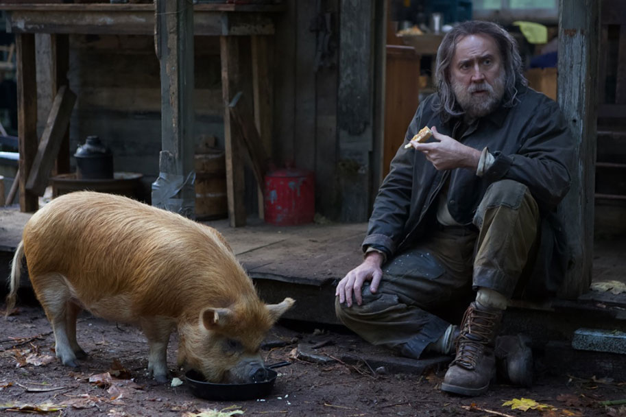 Un immagine di Pig, con Nicolas Cage