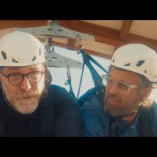 Dinner Club: Valerio Mastandrea e Carlo Cracco in una scena