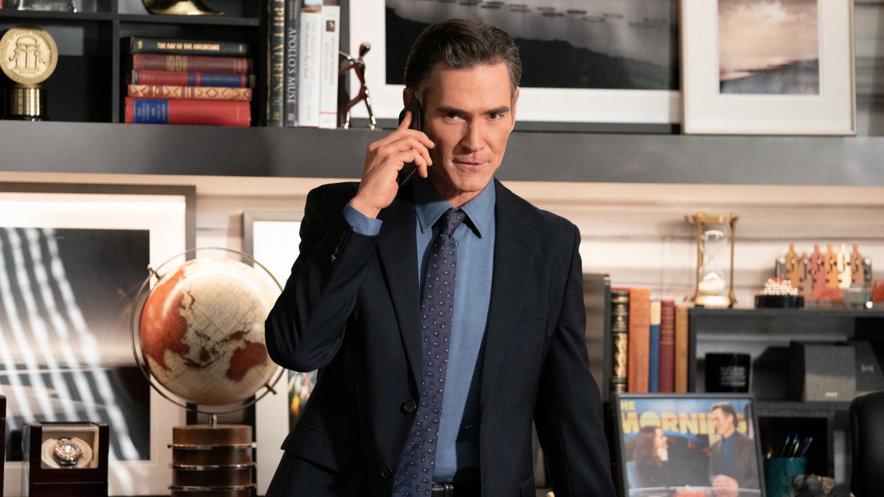 Billy Crudup in una scena di The Morning Show