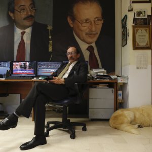 Vendetta: Guerra nell'antimafia - Pino Maniaci in una scena