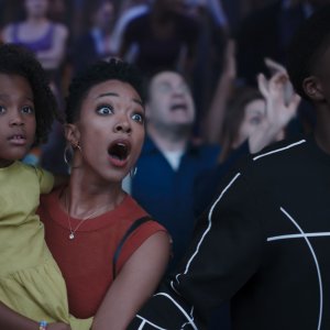 Space Jam - New Legends: Sonequa Martin-Green in una scena del film