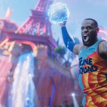 Space Jam - New Legends: LeBron James in una sequenza