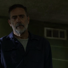The Walking Dead 11: Jeffrey Dean Morgan in una scena del quinto episodio