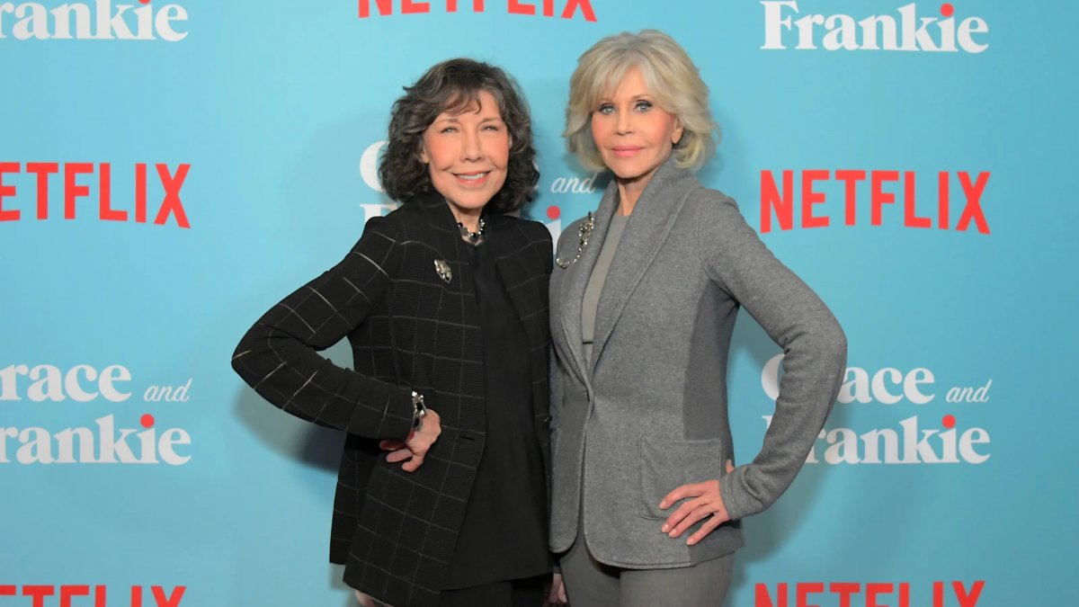 Jane Fonda E Lily Tomlin Star Della Commedia Moving On