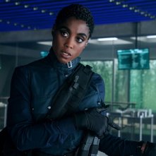 No Time To Die: Lashana Lynch in una scena del film