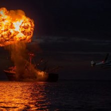 No Time To Die: una scena d'azione del film