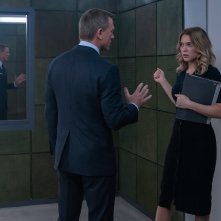 No Time To Die:  Daniel Craig insieme a Léa Seydoux  in una scena del film