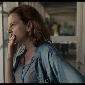 Quo Vadis, Aida?: Jasna Djuricic in una scena