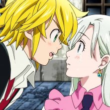 The Seven Deadly Sins - Cursed By Light: una scena del film anime