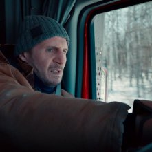 L'uomo dei ghiacci - The Ice Road: Liam Neeson in una sequenza