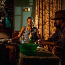 Swallow: un'immagine sul set