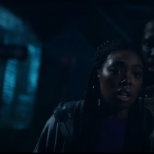 Black As Night: Asjha Cooper in un momento del film