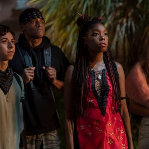 Black As Night: Asjha Cooper in una scena del film