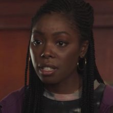 Black As Night: Asjha Cooper in un primo piano