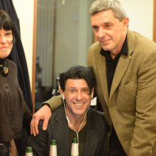 Ezio Bosso - Le cose che restano: una foto di Ezio Bosso con la famiglia