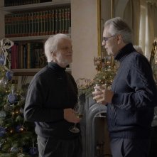 Isolation: Michele Placido e Andrea Bocelli in un'immagine del segmento La morte addosso