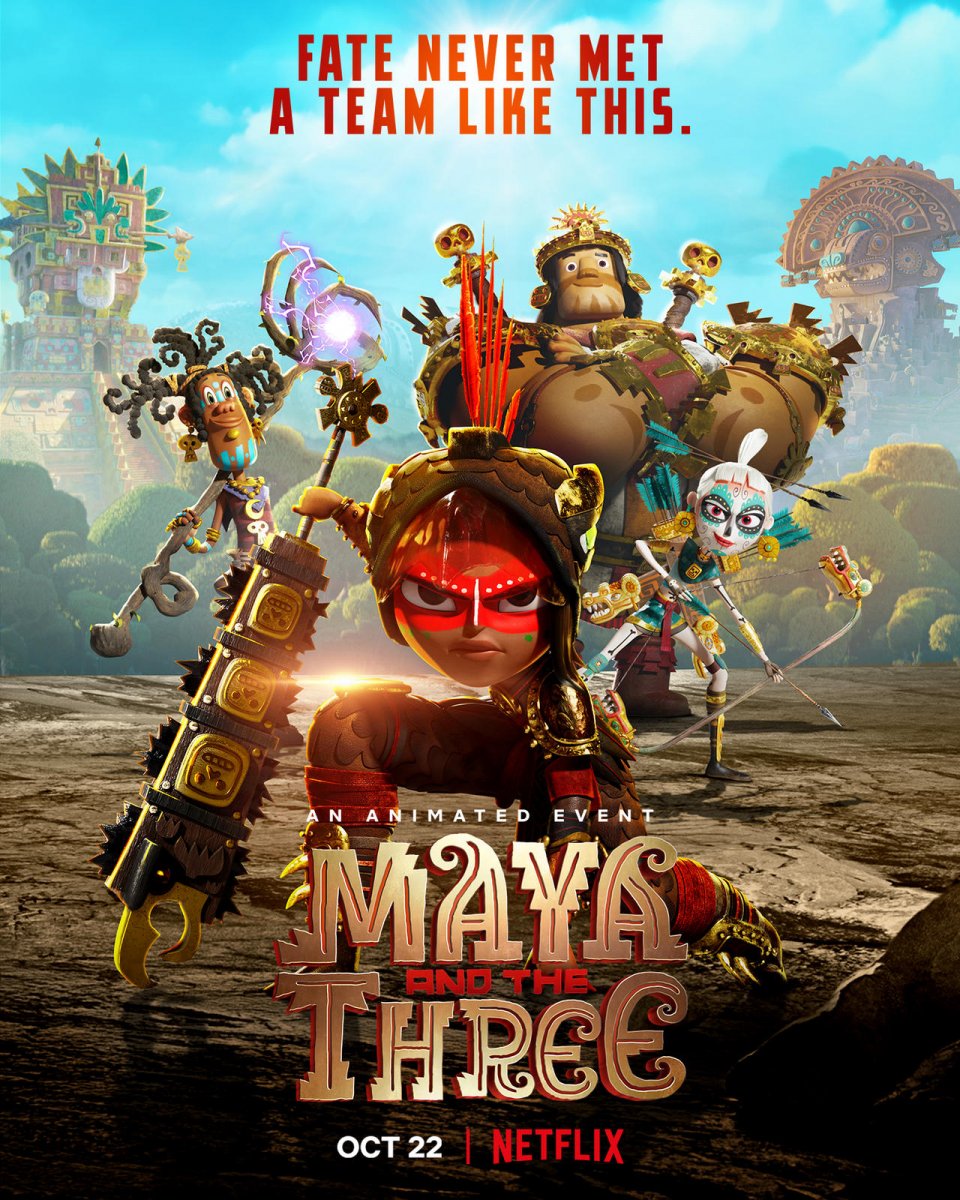 Maya And The Three Poster