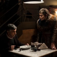 Con tutto il cuore: Cristina Donadio insieme a Vincenzo Salemme in una scena del film