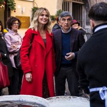 Con tutto il cuore: Vincenzo Salemme con Serena Autieri in una scena del film