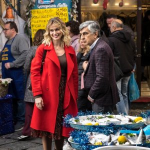 Con tutto il cuore: Vincenzo Salemme e Serena Autieri in una scena del film