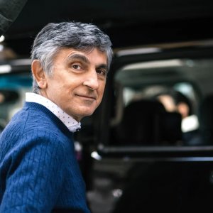 Con tutto il cuore: Vincenzo Salemme in una scena del film