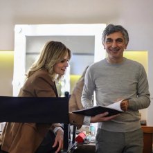 Con tutto il cuore: Vincenzo Salemme in una foto dal set