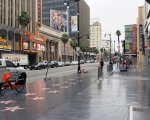 Una sparatoria sulla Hollywood Blvd costringe la polizia a chiudere l'area
