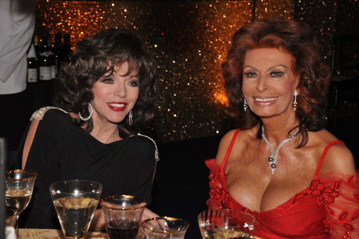 Sophia Loren: Joan Collins e la battuta sui suoi denti 