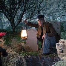 Muppets Haunted Mansion: La villa stregata, Darren Criss in una scena