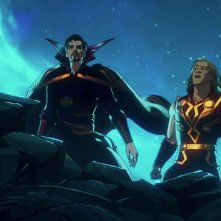 What if...? Thor e Doctor Strange in una scena del nono episodio