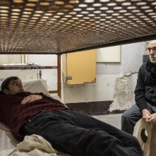 Ariaferma: Pietro Giuliano e Silvio Orlando in una scena del film