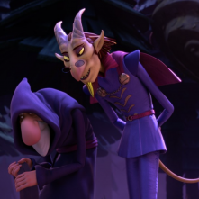 In una notte buia e spaventosa: una scena