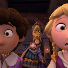 In una notte buia e spaventosa: i protagonisti in una scena