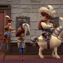 In una notte buia e spaventosa: una scena della serie