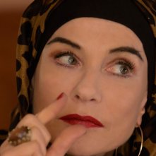 La Padrina: Isabelle Huppert in un primo piano