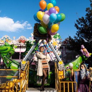 Marilyn ha gli occhi neri: Miriam Leone durante una scena