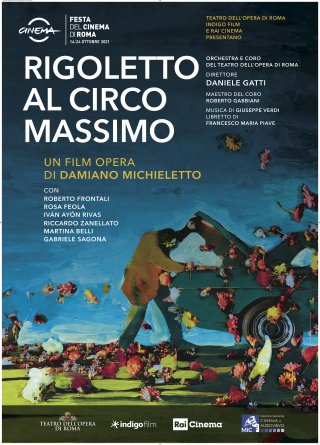 Locandina di Rigoletto al Circo Massimo