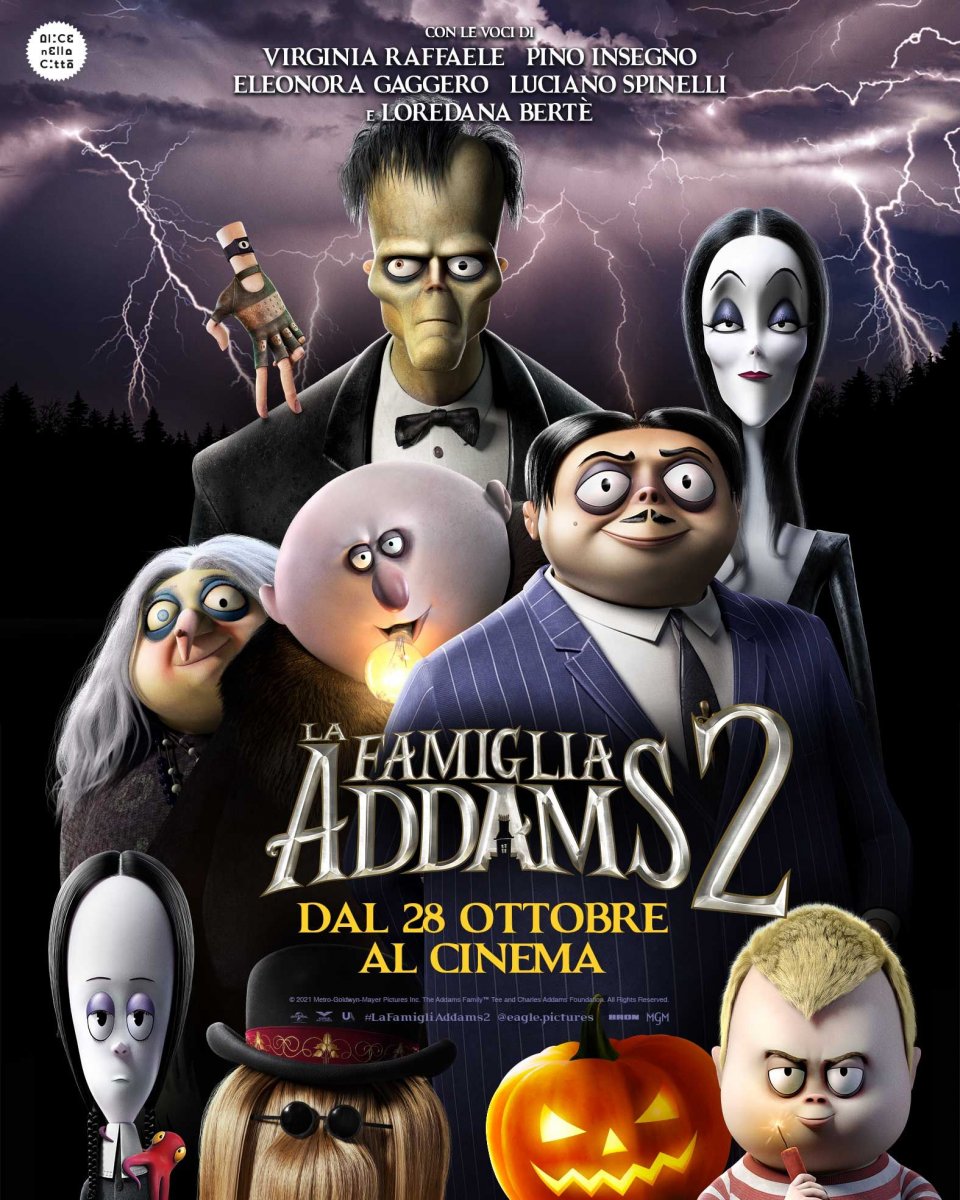 La Famiglia Addams 2Poster Italiano