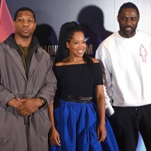 The Harder They Fall, Idris Elba, Jonathan Majors e Regina King sul red carpet del BFI London Film Festival 2021