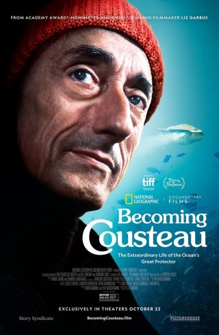 Locandina di Becoming Cousteau