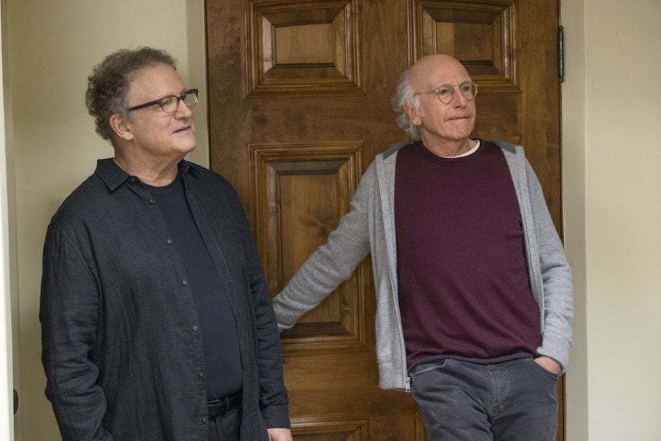 Albert Brooks Larry David