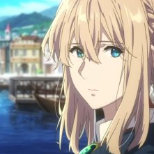 Violet Evergarden - Il film: una sequenza del film anime