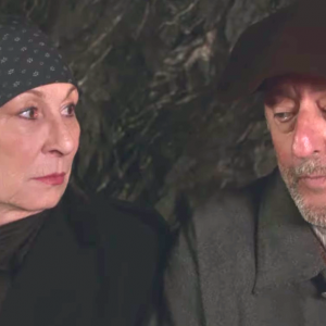 Aspettando Anya: Jean Reno e Anjelica Huston in una scena