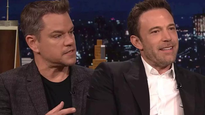 Matt Damon mostra la cresta rossa che gli hanno fatto le sue figlie: "Sembravo un gallo" (FOTO)