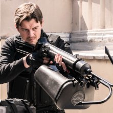 Way Down - Rapina alla Banca di Spagna: Sam Riley in una scena